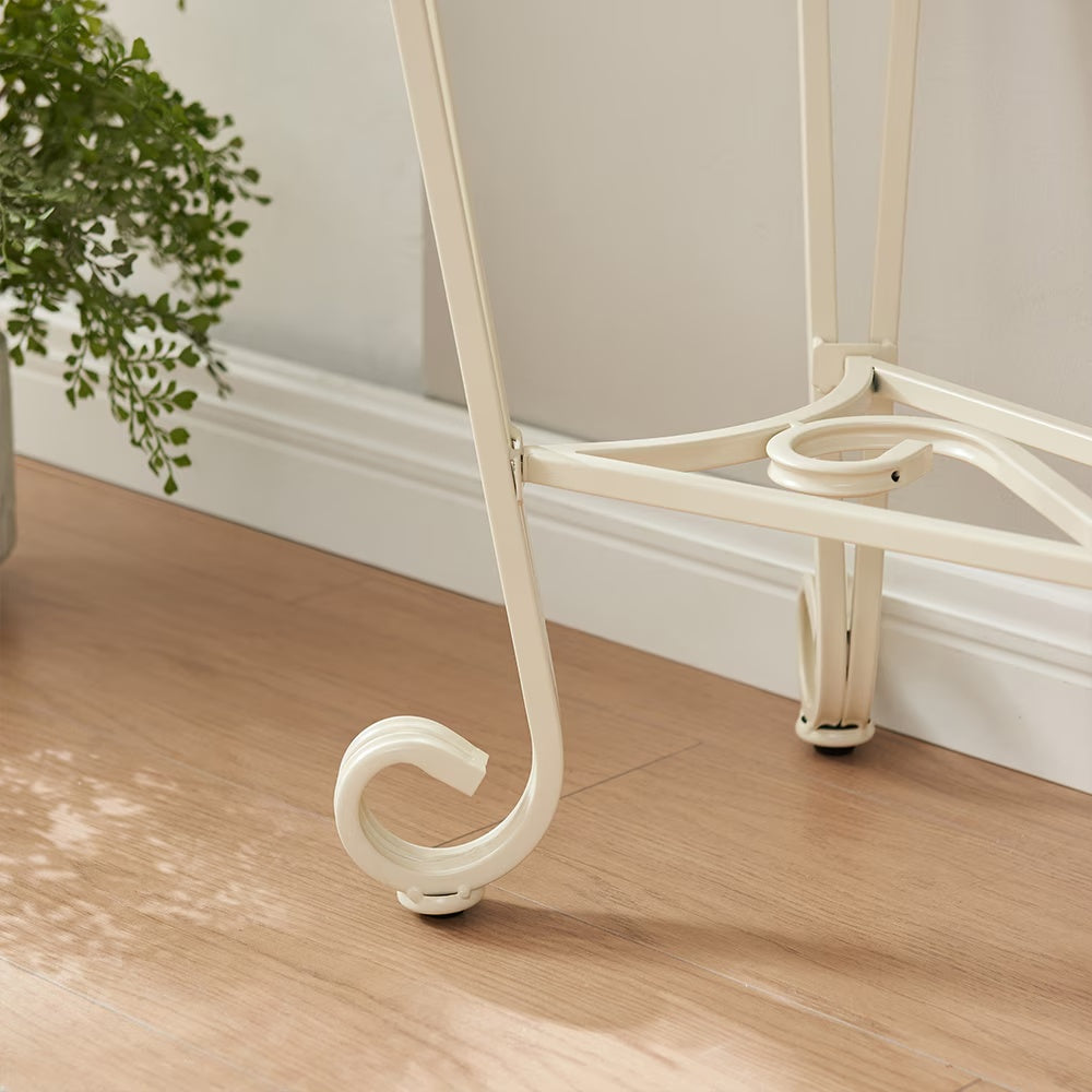 Modern Tempered Glass Console Table